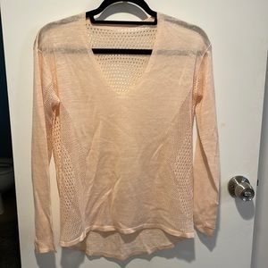 Lululemon blush sweater